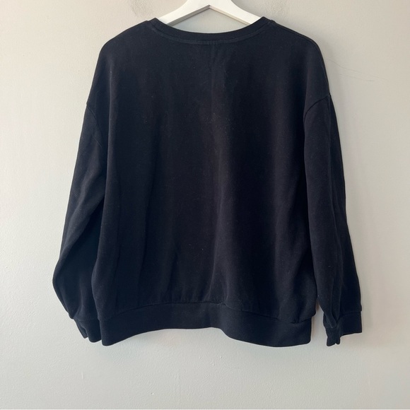 Buffalo David Bitton Black Crew Neck Sweater Sweatshirt XL - Picture 2 of 6